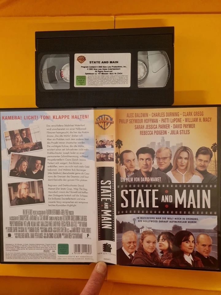 VHS-Kassette - State And Main,(1) - Bild 1 von 1