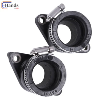 Botas colector de admisión de carburador 2 piezas para Yamaha TT350 86-87 XT350 42U-13596-01-00 Foto 1 de 4