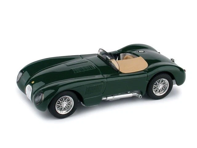 Modellino auto scala 1:43 Brumm  JAGUAR C TYPE STRADALE  BRITISH RACING dieca... - Immagine 1 di 1