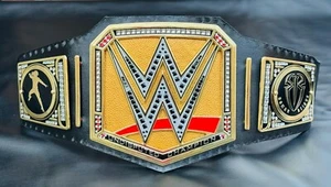 NEW UNDISPUTED CHAMPIONSHIP UNIVERSAL REPLICA BELT 6MM DIECAST ZINC ALLOY ADULT - Picture 1 of 10