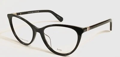 Ladies Tommy Hilfiger Frames - Designer Eyewear - Black - Image 1 of 4