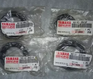 Yamaha OEM NOS seals (1) 93101-35097 (2) 93102-46274 (1) 93106-42038 - Picture 1 of 4
