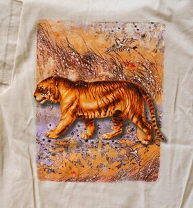 Vintage Disney Animal Kingdom  Shirt Tiger Opening Promo 90s NWT Men Size M - Picture 1 of 10