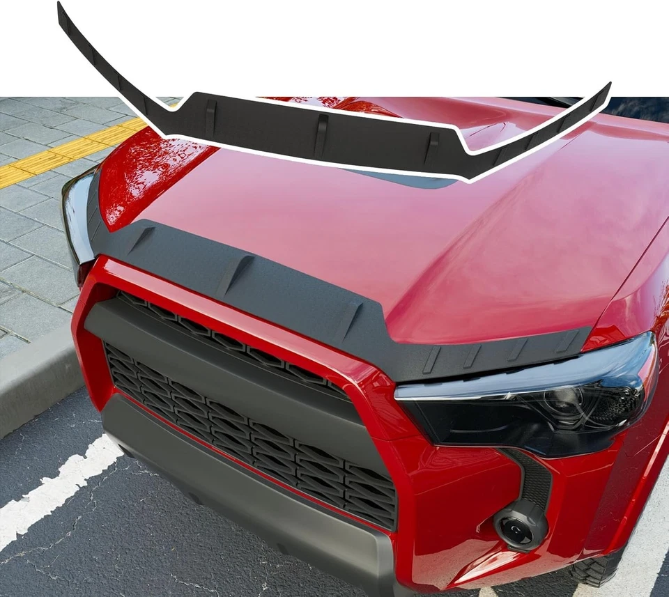 For 2010-2024 Toyota 4Runner Hood Protector Hood Shield Hood Deflector Foto 1 de 4