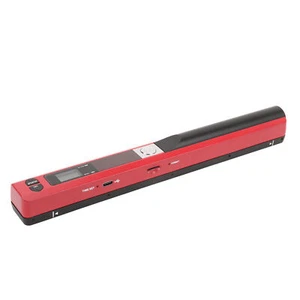 (Red)A4 Document Scanner Portable 900 DPI Multifunctional Handheld Image Scanner - Picture 1 of 24