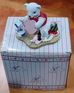 1996 Coca-Cola Polar Bear Cubs "With All My Heart" H72036 - Picture 1 of 6