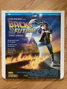 Back To The Future - CED VideoDisc - RCA Selectavision - Spielberg / MJ Fox 1985