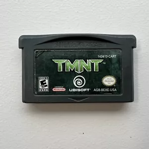 TMNT Teenage Mutant Ninja Turtles Nintendo Gameboy Advance GBA buona etichetta testata - Foto 1 di 3