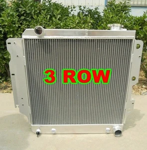 3 ROW FOR Jeep Wrangler W/Chevy V8 1987-2006 2005 1988 1989 90 Aluminum Radiator - Foto 1 di 9