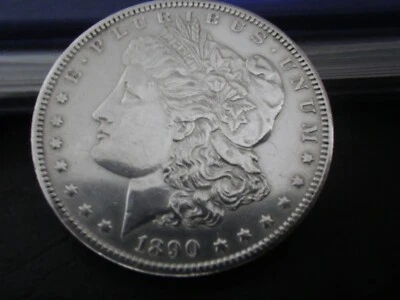 1890"S" MORGAN SILVER $1., GEMBU/MS++++, EYE APPEAL, MIRRORLIKE, HIGHEST QUALITY - Image 1 of 4
