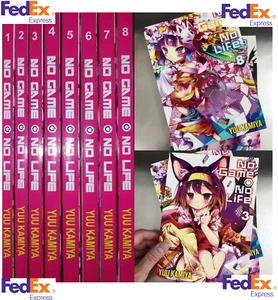 No Game No Life Light Novel Ver Inglese Vol 1 - Vol 12 Set SINGOLO/COMPLETO SET - Foto 1 di 17
