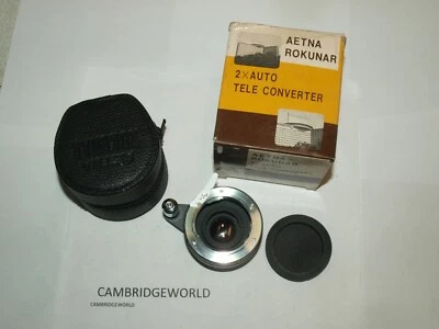 2X teleconverter lens NEW AUTOMATIC for EXAKTA EXA VX & RTL SERIES cameras  - Image 1 of 2