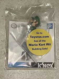 K'nex Luigi Sampler 2011 Mario Kart Wii Toys R Us Promo Minifigure Sealed In Bag - Picture 1 of 3
