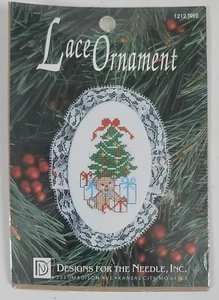 Designs per Kit punti croce ago ornamento in pizzo ~ albero # 1212~ nuovo - Foto 1 di 4