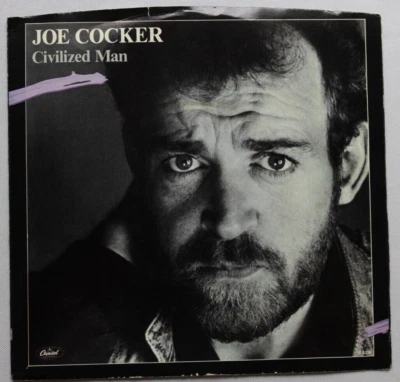 JOE COCKER CIVILIZED MAN / A GIRL LIKE YOU 45 7" VINYL & PICTURE SLEEVE VG++ - Image 1 of 2
