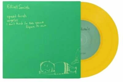 Elliott Smith Speed Trials 7" YELLOW VINYL Record non lp songs! indie rock! NEW! - Image 1 of 2