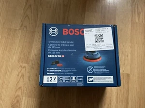 Bosch 5" Random Orbital Sander GEX12V-5N. NEW IN BOX - Picture 1 of 2