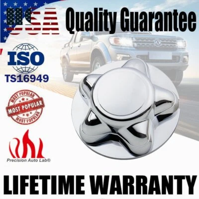 7" Chrome Wheel Hub Center Cap Cover For 97-03 Ford F150 Expedition Steel Rim - Image 1 of 4