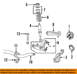 FORD OEM Stabilizer Sway Bar-Front-Link 6L2Z5K483AA - Picture 1 of 1