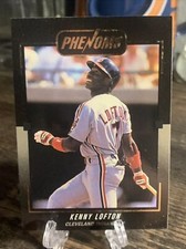Kenny Lofton Rookie Phenoms 1992 Donruss MLB Cleveland (RC) Baseball Card #BC-8