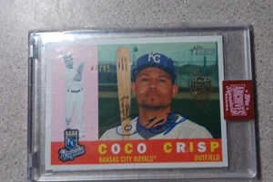 2009 Topps Archives On Card Signatures Coco Crisp 03/46 Sealed - Picture 1 of 4