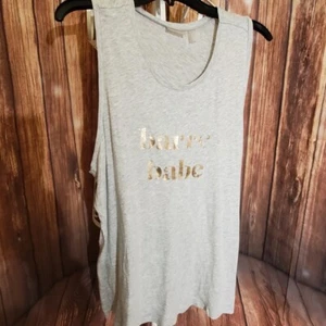 Camiseta sin mangas Zella Barre Babe talla XL NUEVA CON ETIQUETAS - Imagen 1 de 5