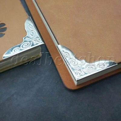 20x Esquinas Vintage 1.18" para Cuaderno Carpeta Esquina Decoración Marco Foto 1 de 4