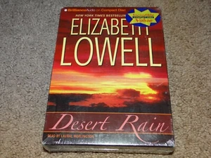 Desert Rain by Elizabeth Lowell (Abridged 5 Disc CD Audiobook) Brand New, Sealed - Picture 1 of 2