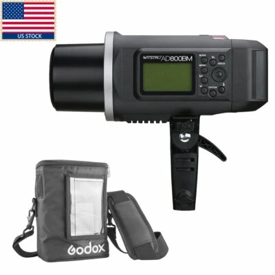 Godox AD600BM 600W HSS 1/8000s 2.4G Outdoor Studio Flash Light f Wedding Studio - Image 1 of 4