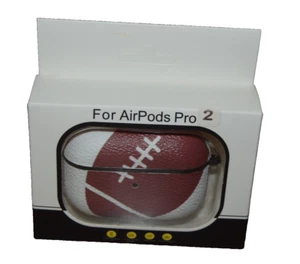 Airpods Pro 2 Case Football design New - Picture 1 of 2