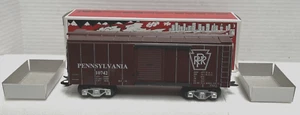 MARX MODERN O-GAUGE 73417-0 PENNSYLVANIA BOXCAR AUTOMATIC COUPLERS - NIB - Picture 1 of 10