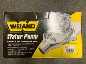 Weiand Team G Mechanical Water Pump 9222 Chevy SBC 327 350 383 High-Volume - Picture 1 of 4