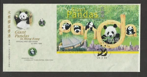 HONG KONG 1999 Giant Pandas Mini-sheet - SG 955 - FDC - Picture 1 of 1