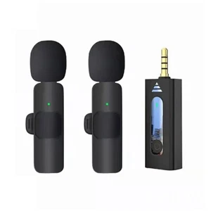 3.5mm Wireless Lavalier Microphone Condenser Recording Mic For Youtube Phone - Picture 1 of 11