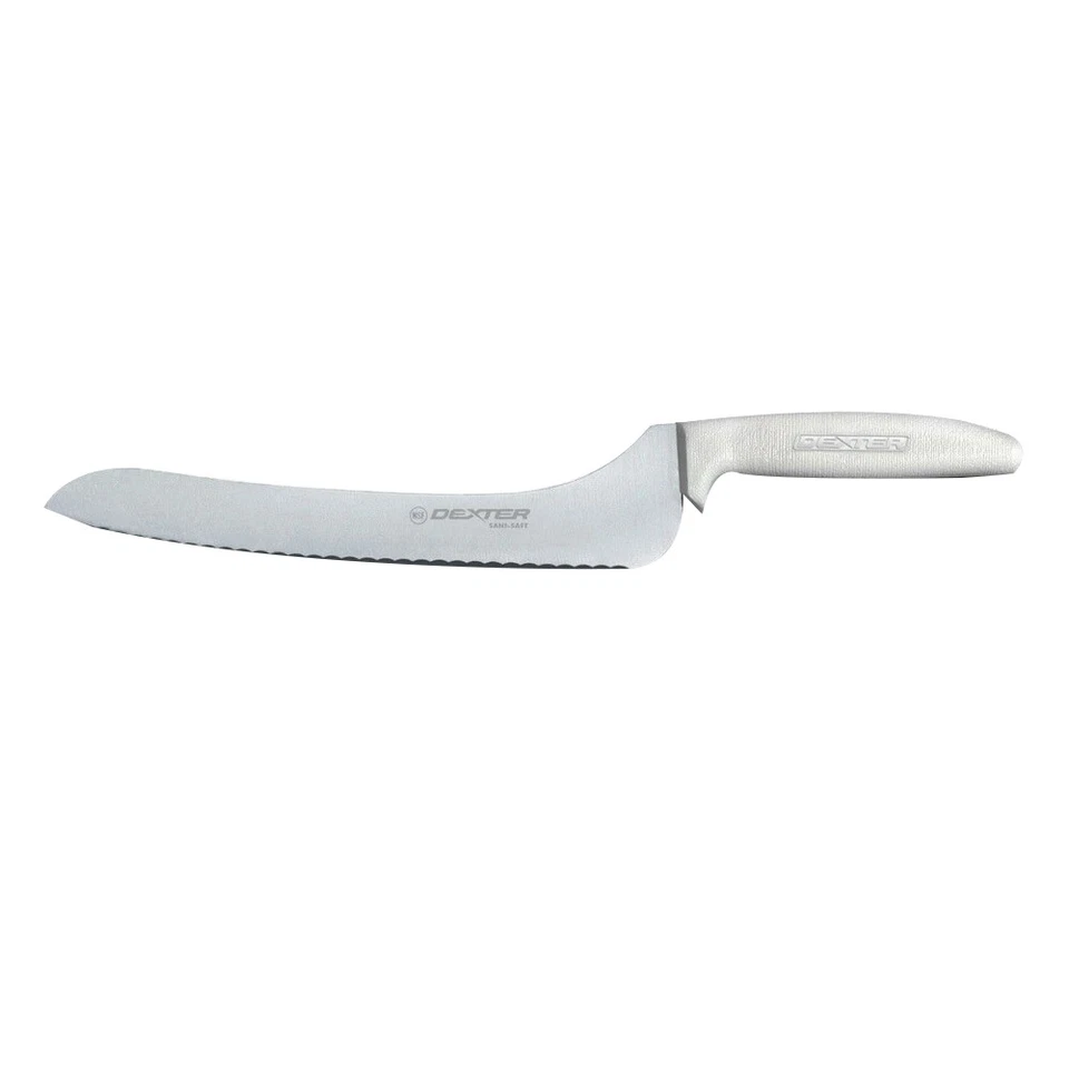 Cuchillo sándwich Dexter Russell 13583 Sani-Safe festoneado desplazado, hoja de 9" Foto 1 de 1
