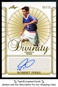 /10 Robert Pires Leaf Trinity 2022 France Arsenal D-RP1 Auto Autograph - Bild 1 von 2