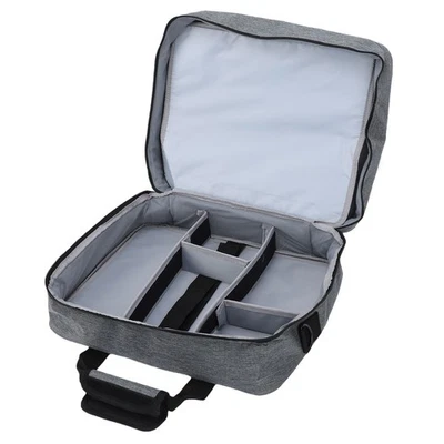 DJ Mixer Bag With Removable Divider Padded Protection Audio Mixer Carrying Case - Image 1 of 4
