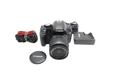 Canon 500D Camera DSLR 15.1MP with 18-55mm, Shutter Count 25538, Good Condition - Image 1 of 4