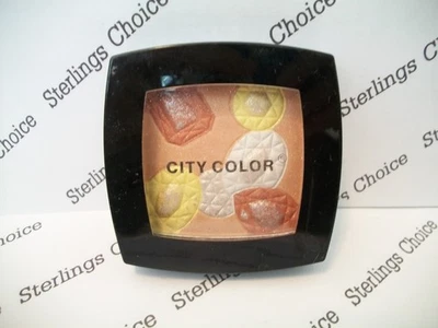 City Color Jewels Eyeshadow Palette (Burnt and Yellow) - Image 1 of 3