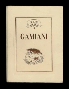 ❤️ 1935 Gamiani Musset curiosa erotica avec 20 eaux-fortes 250 exemplaires rare - Picture 1 of 16