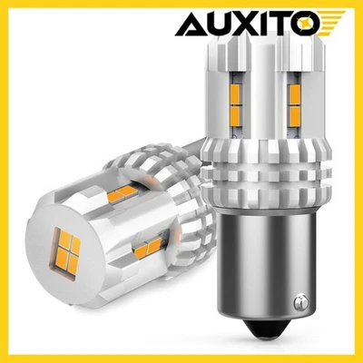 Super Bright 1156 7506 3497 LED Intermitente Trasero Bombillas Ámbar 12K Pro V Foto 1 de 4