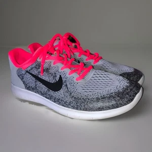 Nike Niñas Talla 5.5 Y Free RN 2017 904258-001 Gris Zapatos para Correr Tenis - Imagen 1 de 11