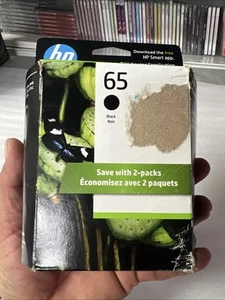 HP 65 Black 65 Tri-Color Combo Ink Cartridge 6ZD95AN OEM Box Sep /2026 - Picture 1 of 5