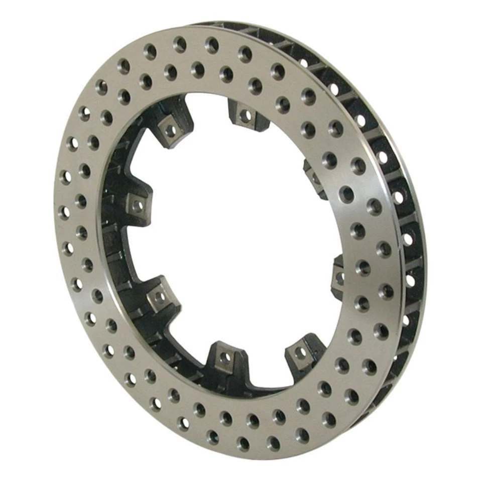 Wilwood Ultralite 32 Vane Drilled 2 Piece Brake Kit Rotor 0.81 Inches 160-5865 - Image 1 of 1