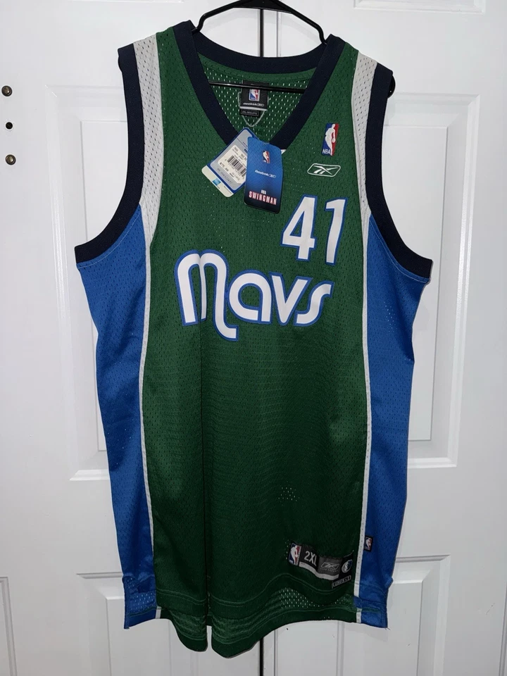 Camiseta Reebok NBA Dallas Mavericks Dirk Nowitzki Swingman XXL (Diseño P. Diddy) Foto 1 de 4