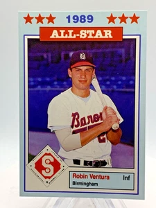 1989 Southern League Allstar Card Set Minor League Robin Ventura #2 (RC) - Bild 1 von 2
