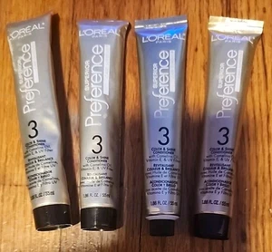 Lotto 4-L'Oreal Tubes Superior Preference Care Supreme #3 balsamo 1,86 once - Foto 1 di 2