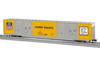 Lionel 6-82419 UNION PACIFIC 86’ HIGH-CUBE (8) Door Box Car #989212 O-Scale - Image 1 of 3