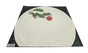 Kaiseki Papier Tischsets Halbmond Teller Einlagen 5-teiliges Set Kiefer und Sonnenaufgang Neu - Bild 1 von 10