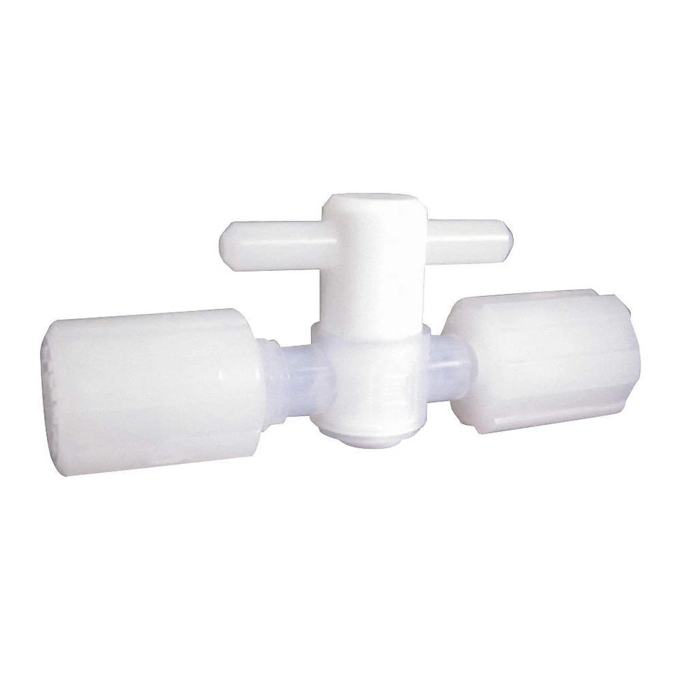 PARKER MV-14-003 Stopcock,Compression,1/4",PFA 5WRL4 - Image 1 of 1